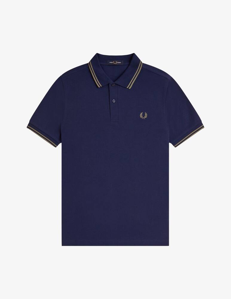 rinascente Fred Perry Polo shirt with stripe trim