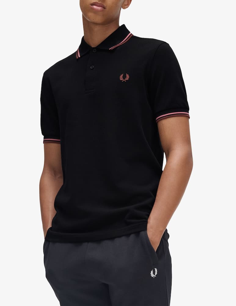 rinascente Fred Perry Polo with contrast trim