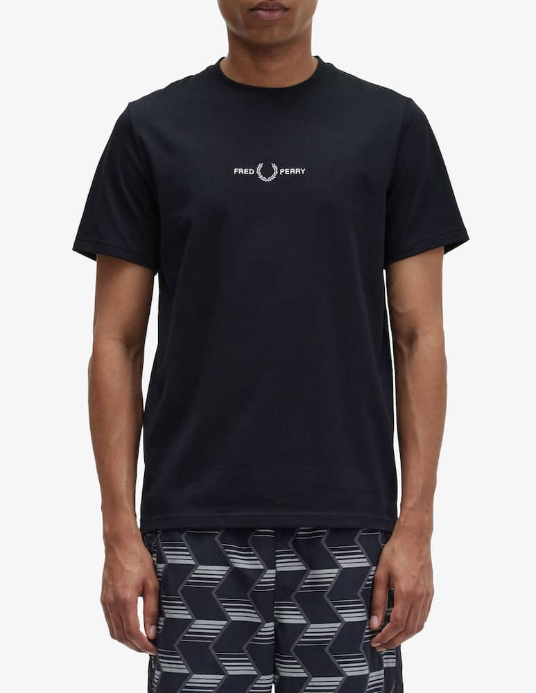 rinascente Fred Perry Logo centre t-shirt
