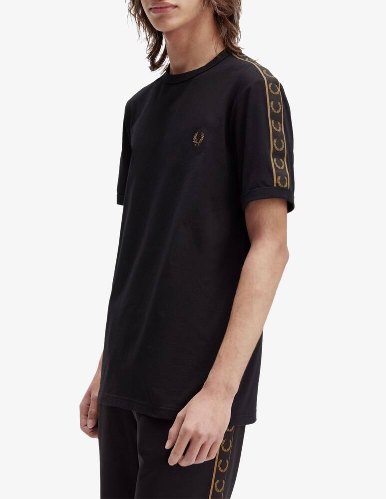 rinascente Fred Perry Laurel tape t-shirt