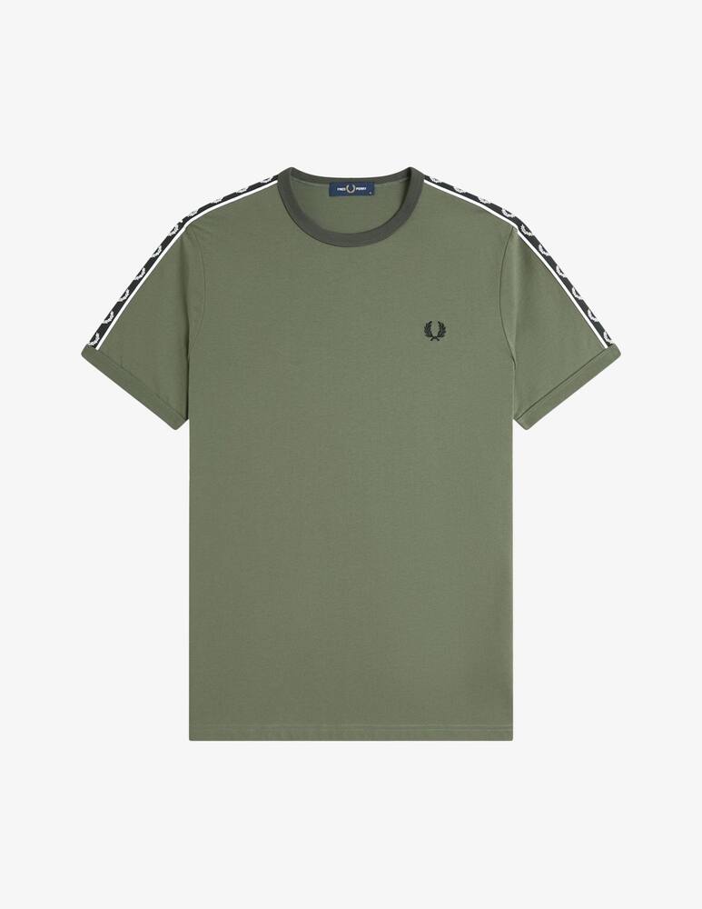 rinascente Fred Perry Tape detail t-shirt