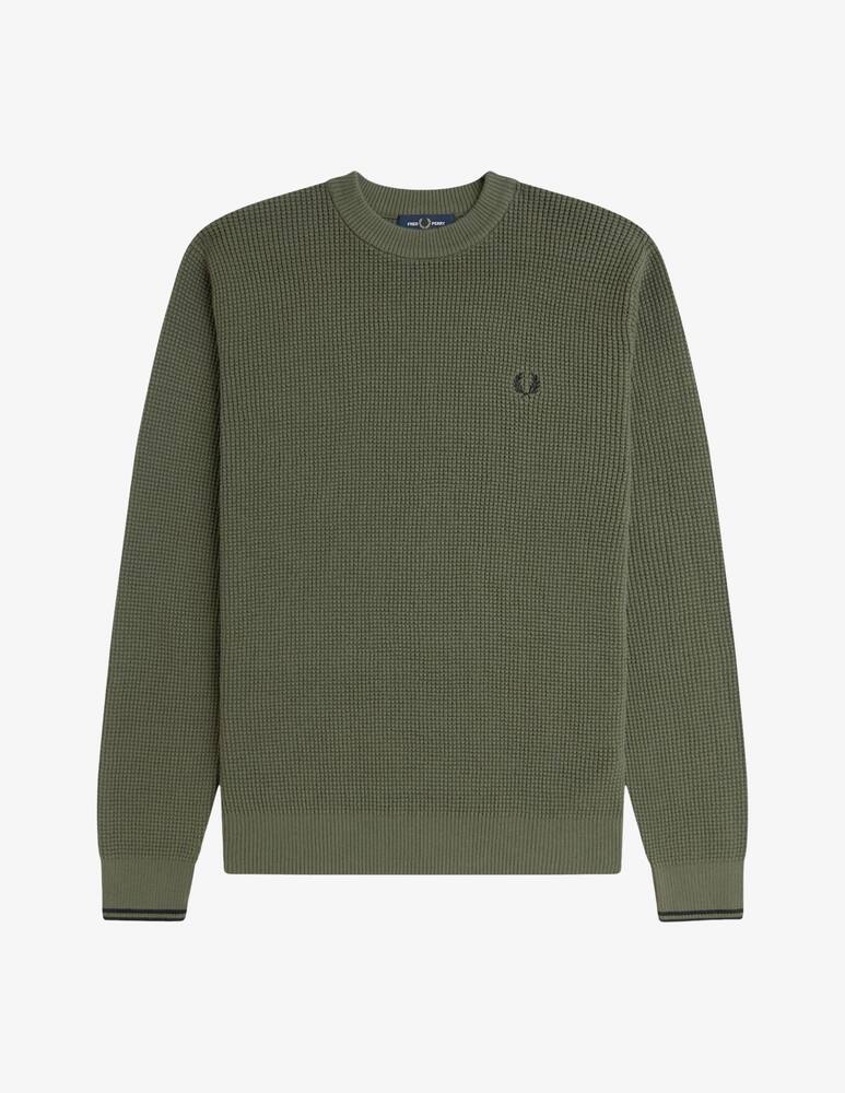 rinascente Fred Perry Cotton waffle knit jumper