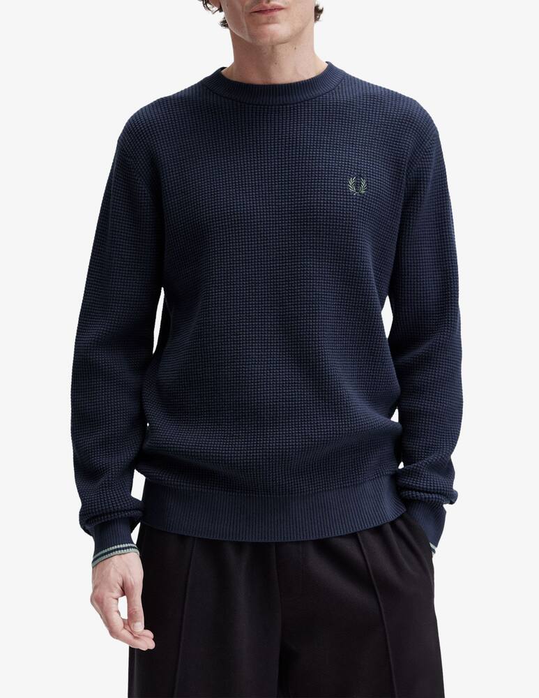 rinascente Fred Perry Waffle knit jumper