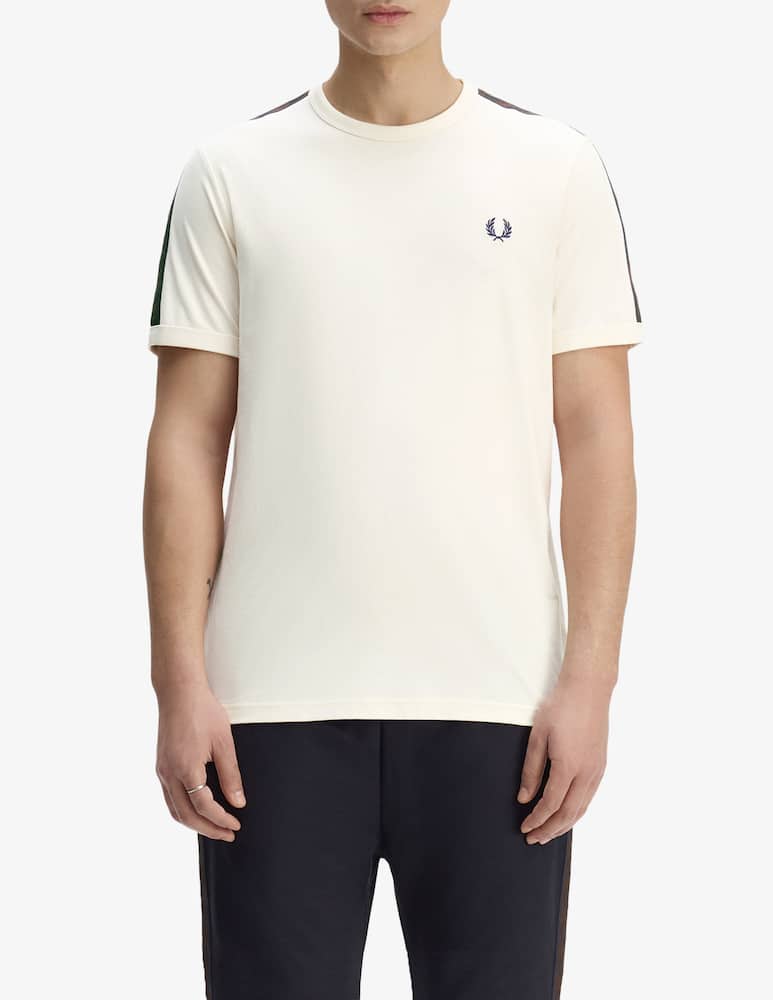 rinascente Fred Perry Contrast tape ringer t-shirt
