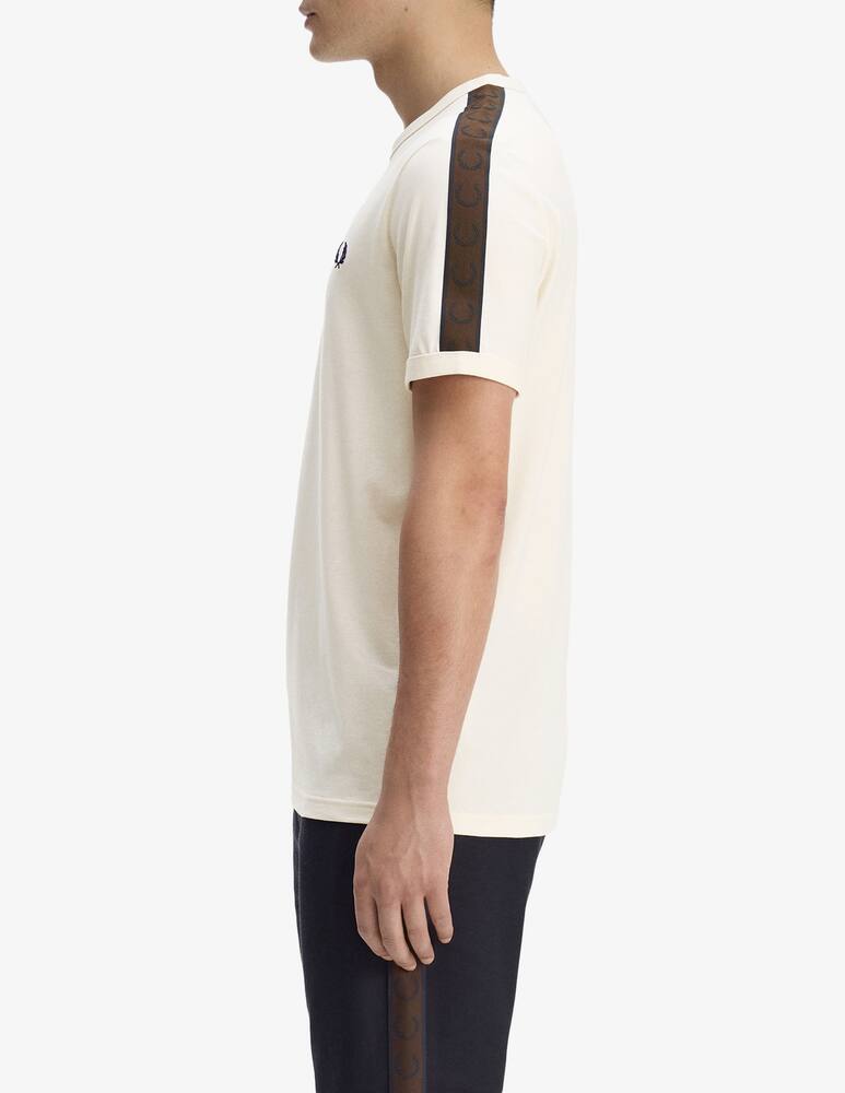 rinascente Fred Perry Contrast tape ringer t-shirt