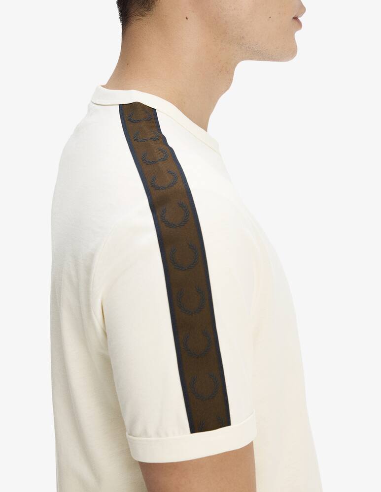 rinascente Fred Perry Contrast tape ringer t-shirt