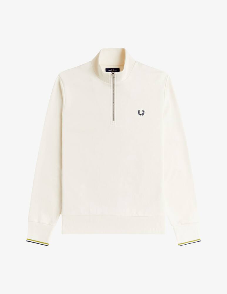 rinascente Fred Perry Felpa mezza zip loghino