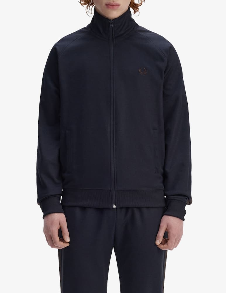 rinascente Fred Perry Felpa con zip e bande a contrasto