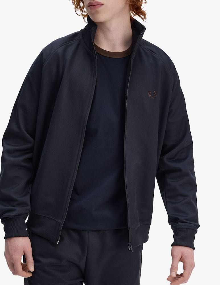 rinascente Fred Perry Felpa con zip e bande a contrasto