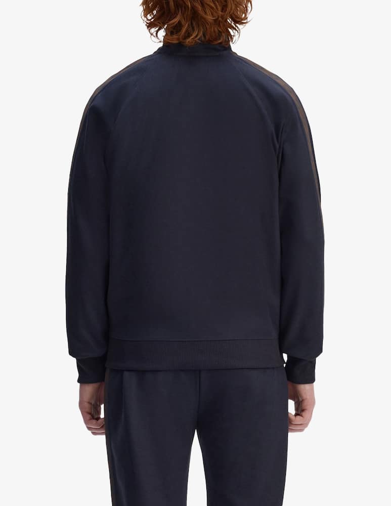 rinascente Fred Perry Felpa con zip e bande a contrasto