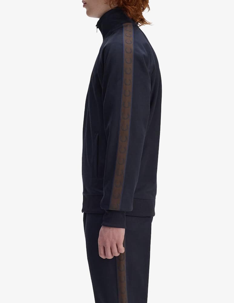 rinascente Fred Perry Felpa con zip e bande a contrasto