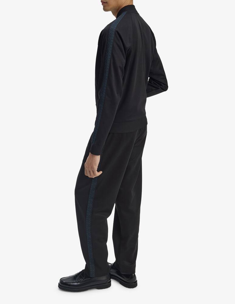 rinascente Fred Perry Felpa zip tartan