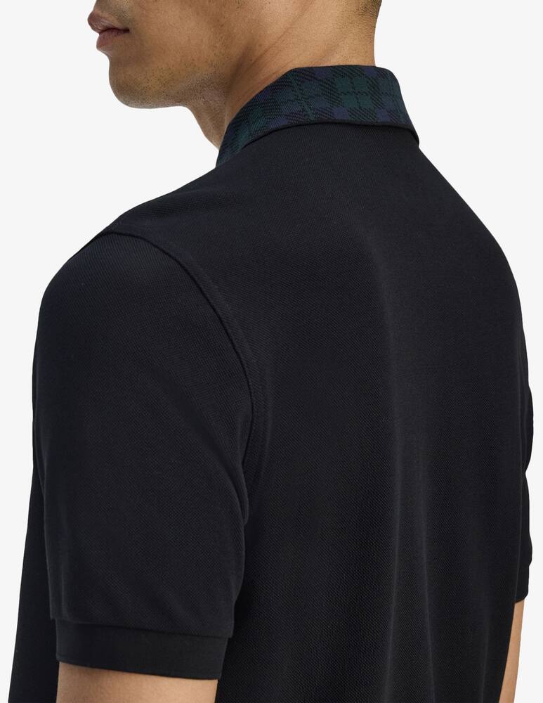 rinascente Fred Perry Polo con colletto tartan