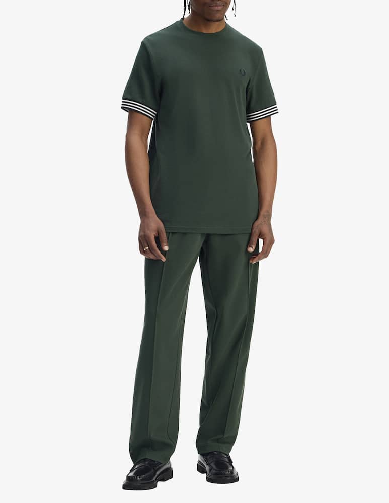 rinascente Fred Perry Striped cuff t-shirt