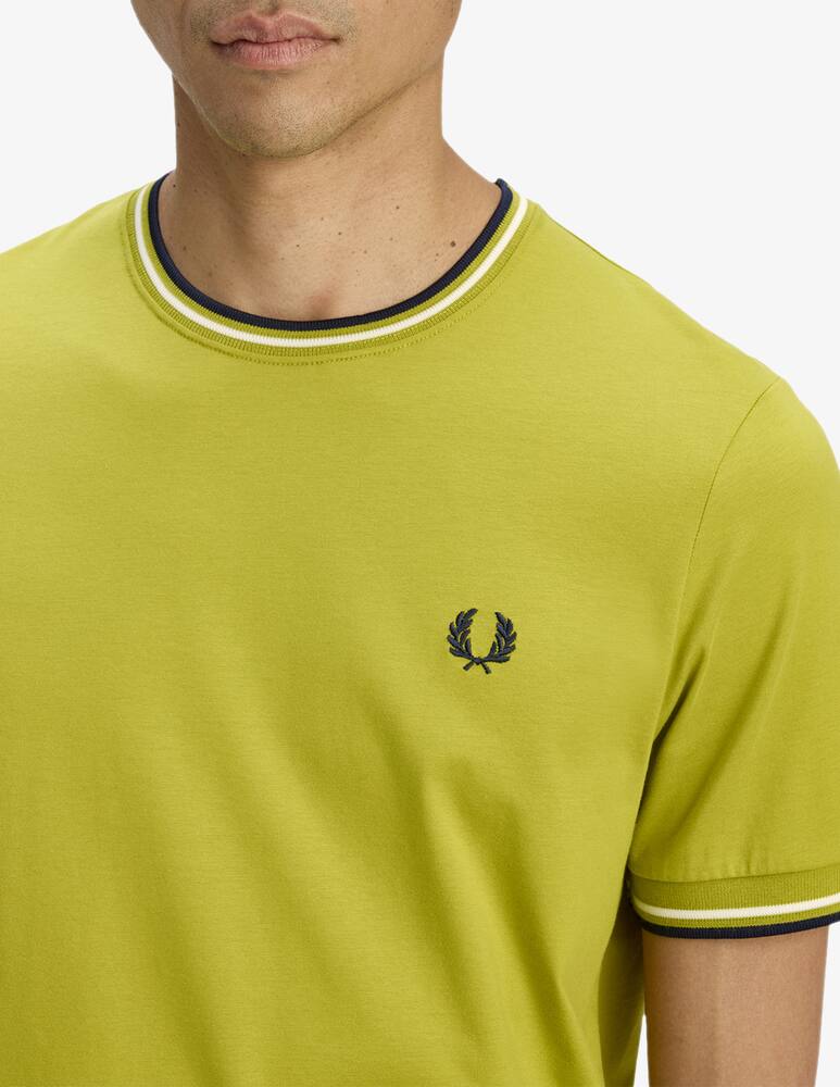 rinascente Fred Perry Loghino trim t-shirt