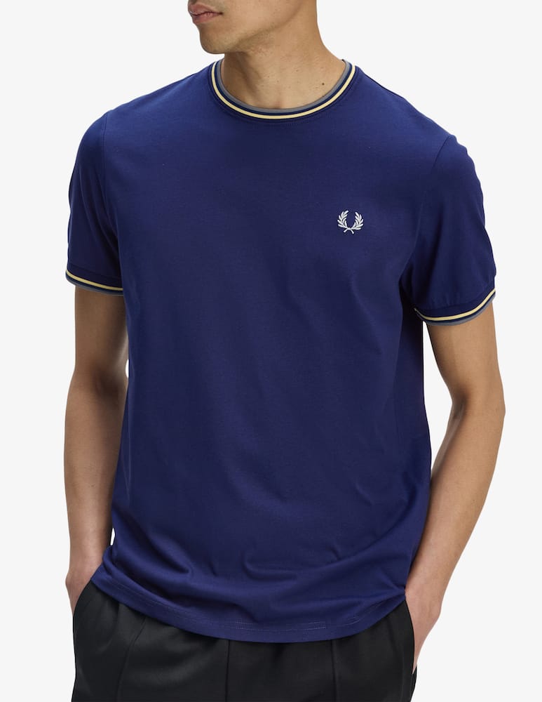rinascente Fred Perry T-shirt profili loghino