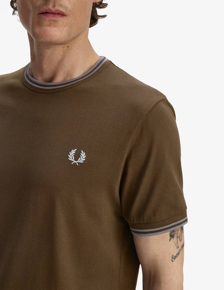 rinascente Fred Perry T-shirt profili loghino