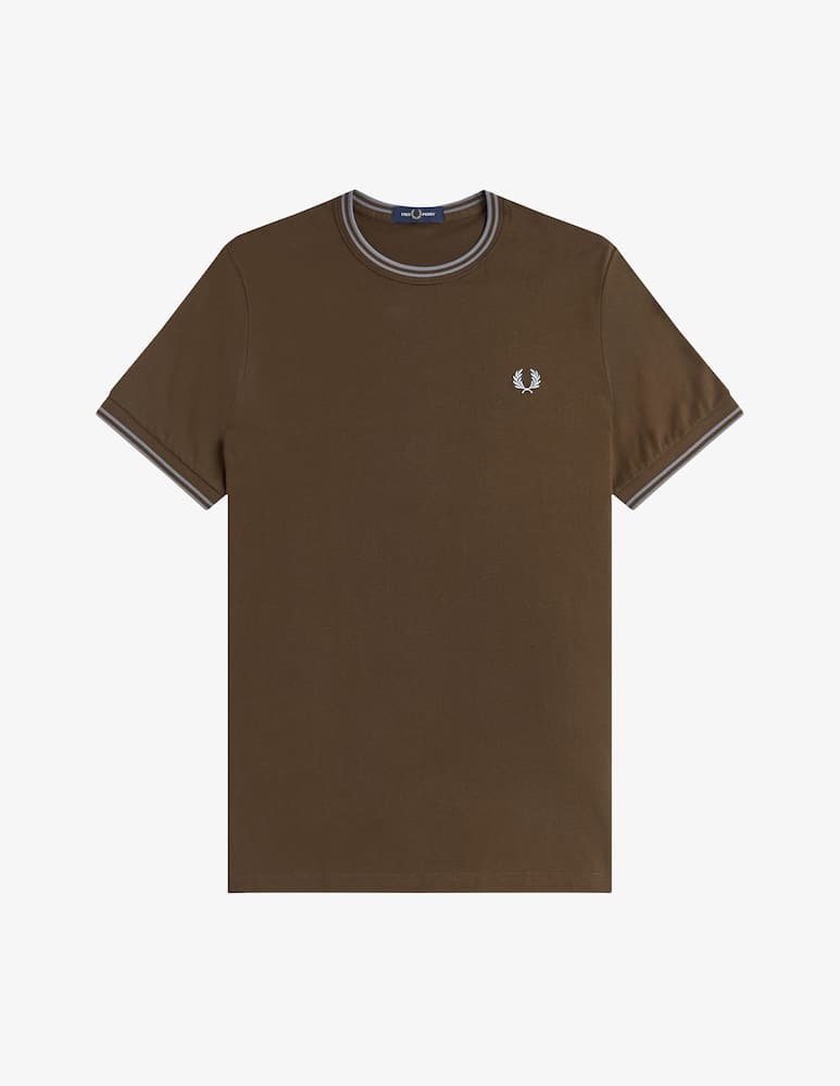 Fred Perry Logo trim t-shirt - picture 5 Fred Perry Logo trim t-shirt - picture 5