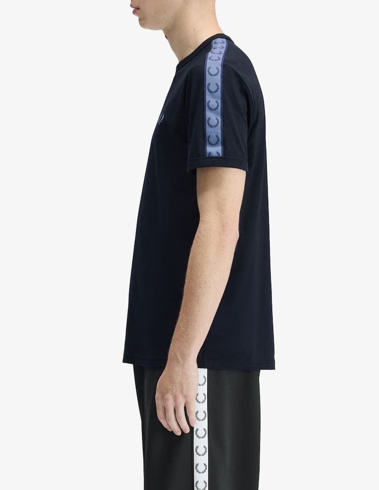 rinascente Fred Perry T-shirt ringer con tape
