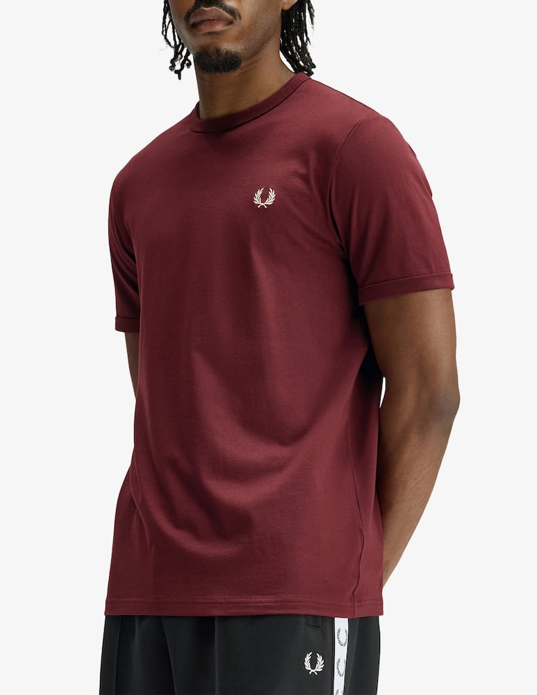 rinascente Fred Perry T-shirt girocollo logo ricamato