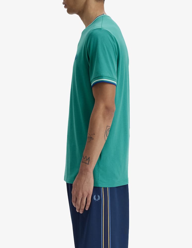 rinascente Fred Perry T-shirt con profili e logo