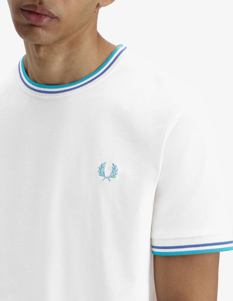 rinascente Fred Perry T-shirt con profili e logo