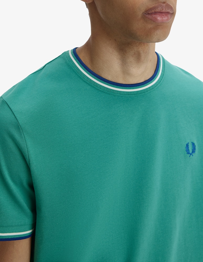 rinascente Fred Perry T-shirt con profili e logo