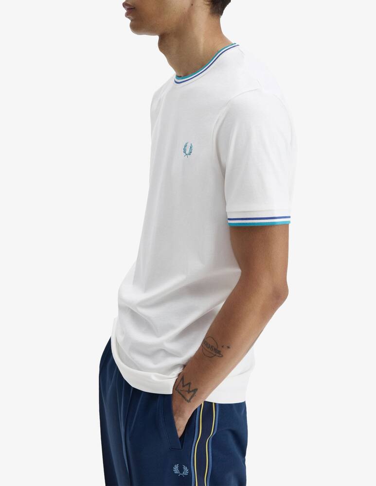 rinascente Fred Perry T-shirt profili con logo