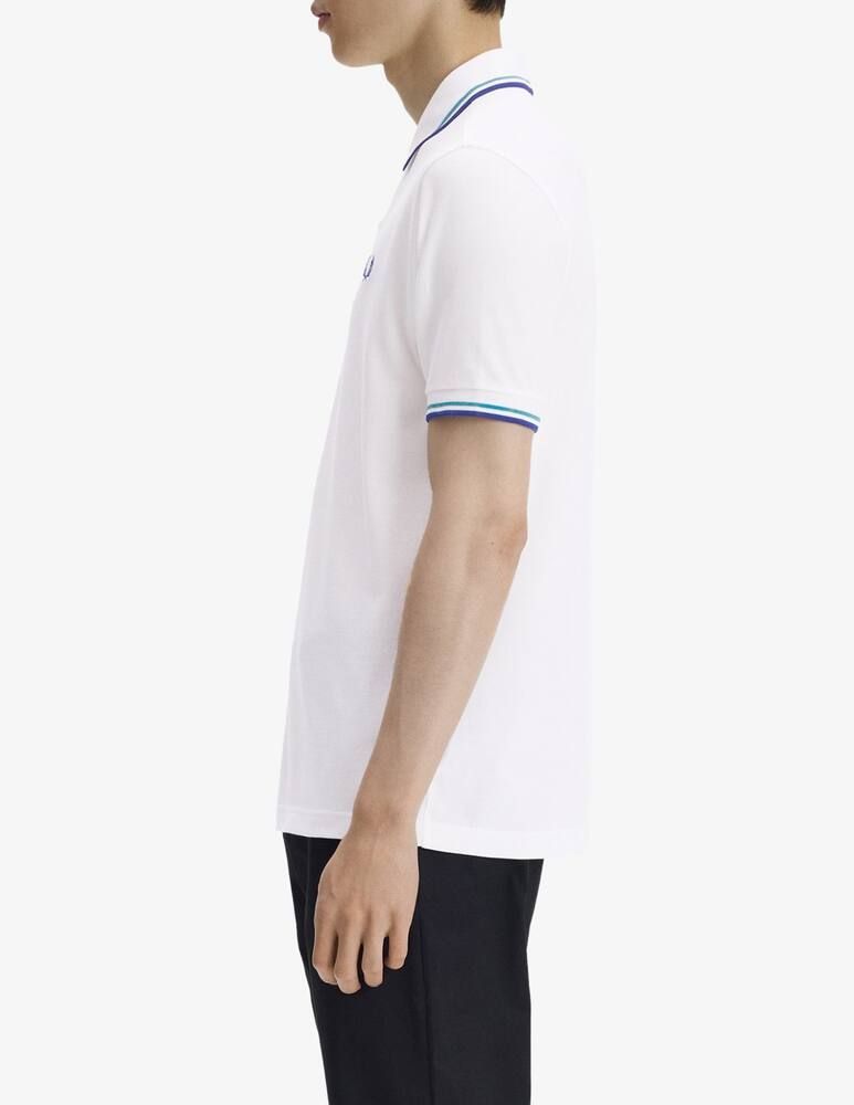 rinascente Fred Perry Polo shirt with contrast trims