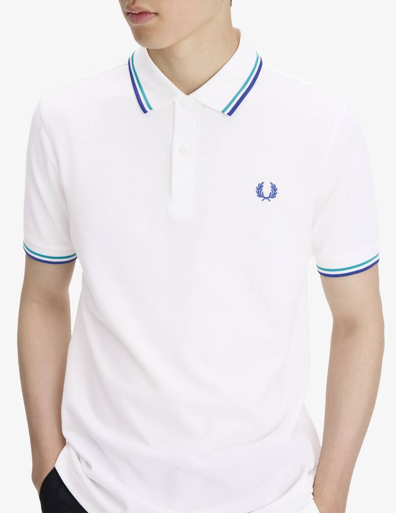 rinascente Fred Perry Polo shirt with contrast trims