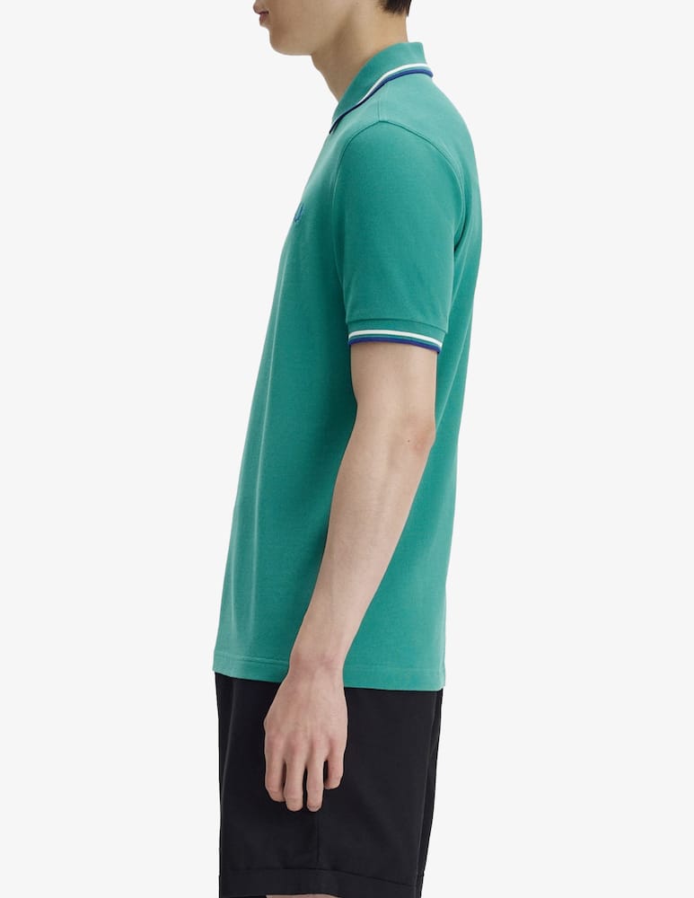 Fred Perry Polo shirt with contrast trims - picture 2 Fred Perry Polo shirt with contrast trims - picture 2