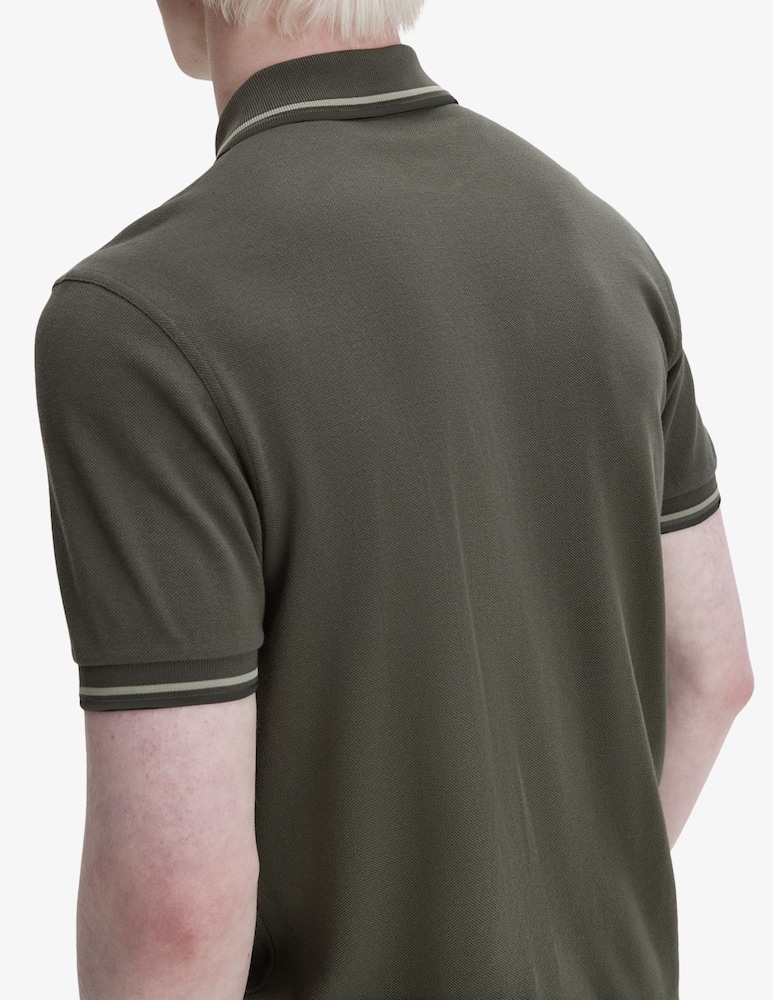 Fred Perry Polo shirt with contrast trims - picture 3 Fred Perry Polo shirt with contrast trims - picture 3
