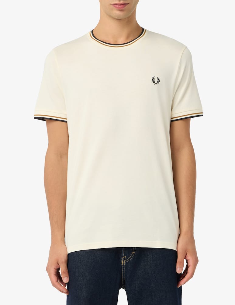 rinascente Fred Perry T-shirt con profili e logo
