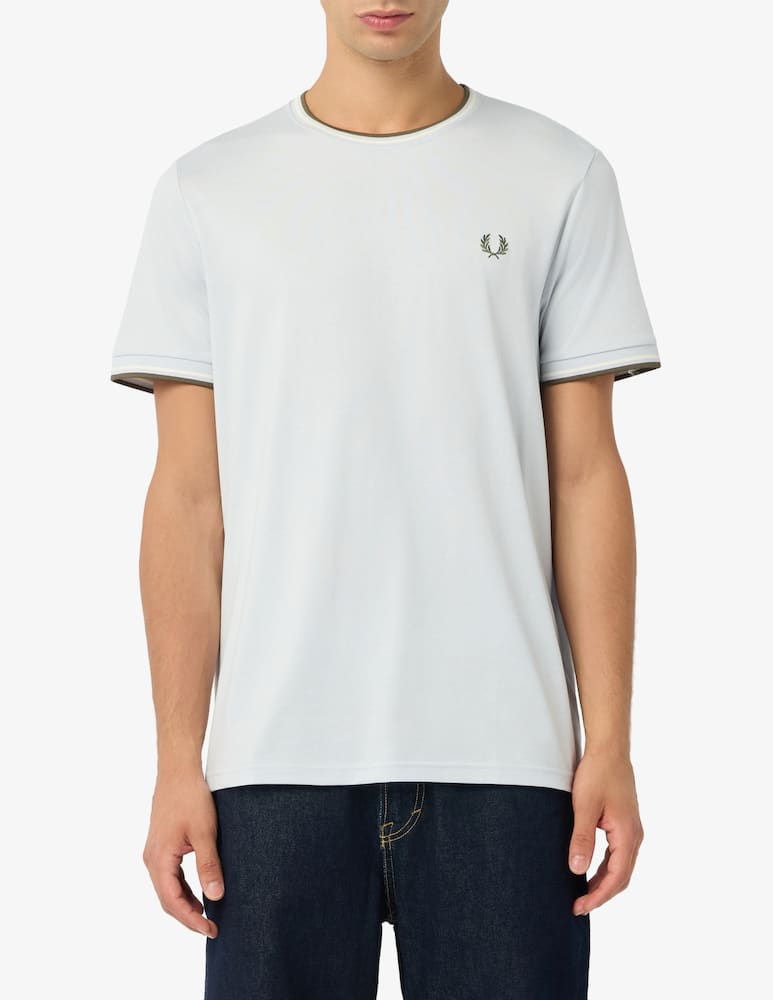 rinascente Fred Perry T-shirt con profili e logo