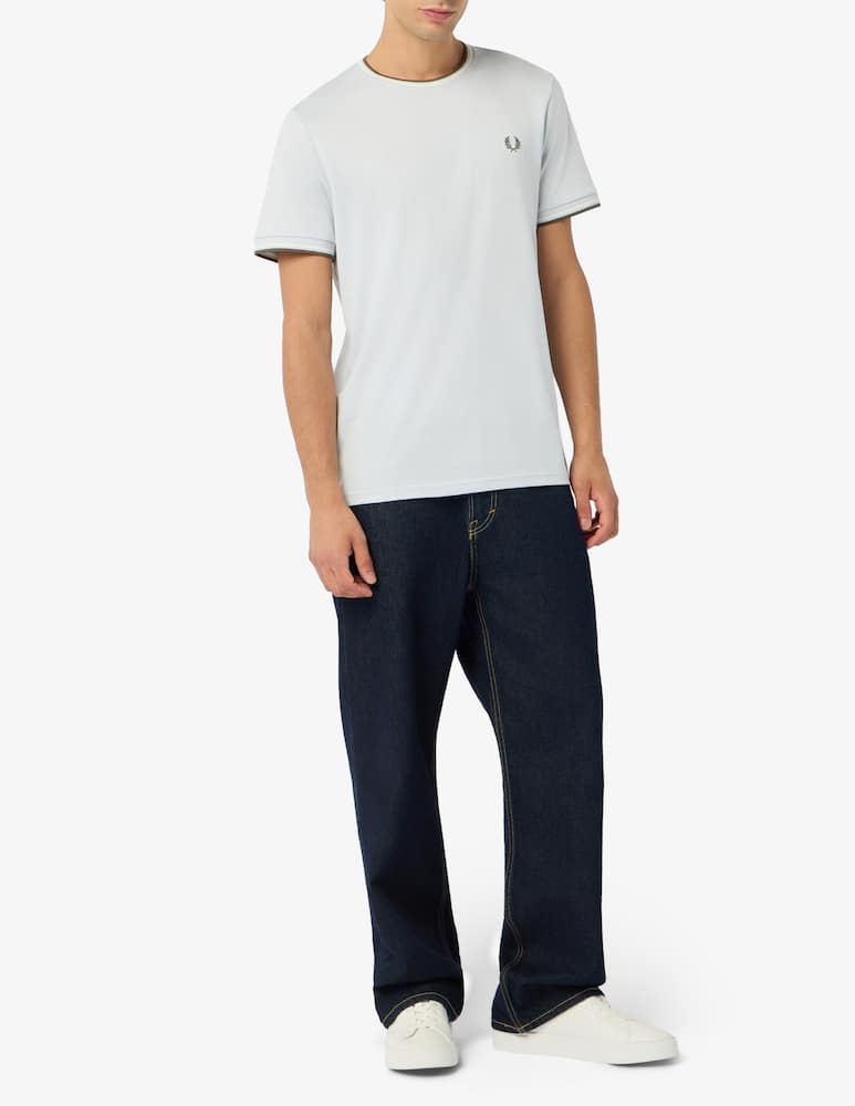 rinascente Fred Perry T-shirt con profili e logo