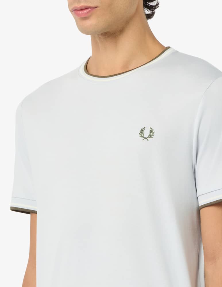 rinascente Fred Perry T-shirt con profili e logo
