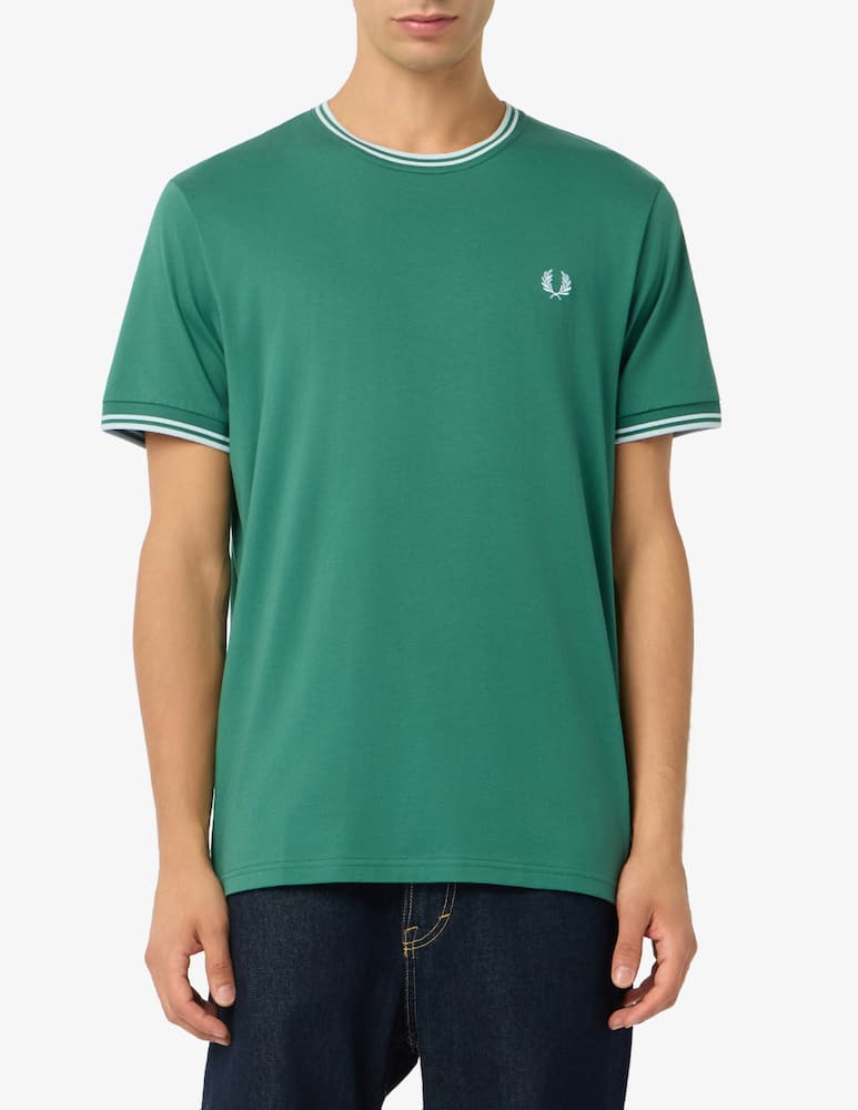 rinascente Fred Perry T-shirt con profili e logo
