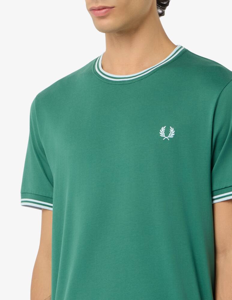 rinascente Fred Perry T-shirt con profili e logo