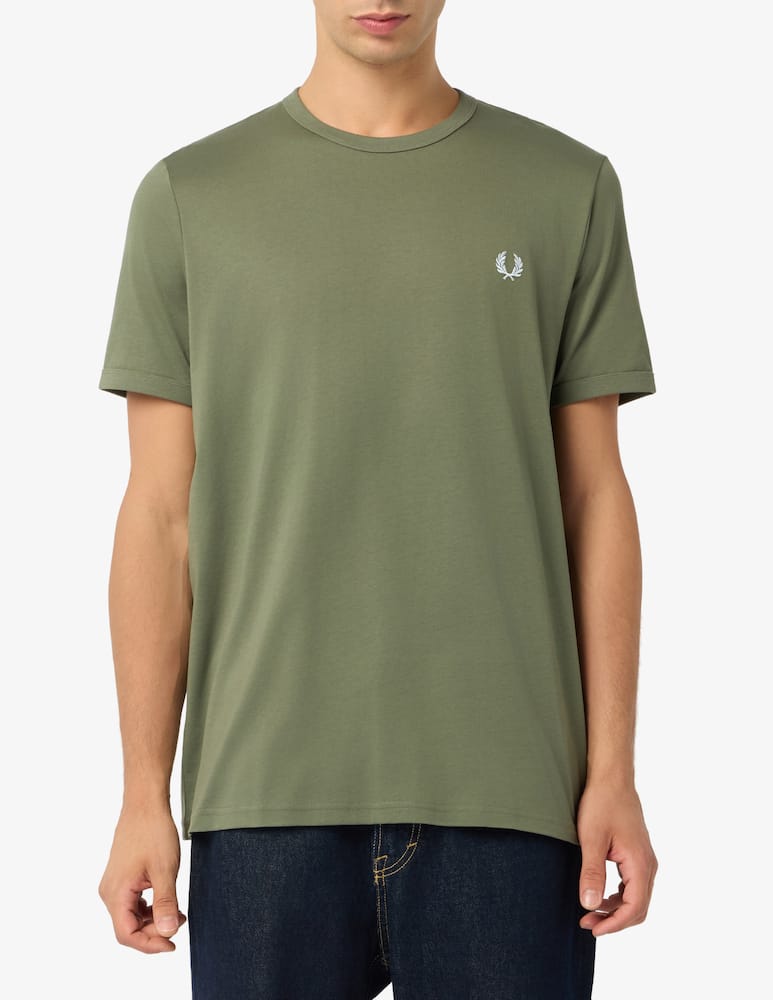 Fred Perry T-shirt ringer con logo - immagine 1 Fred Perry T-shirt ringer con logo - immagine 1