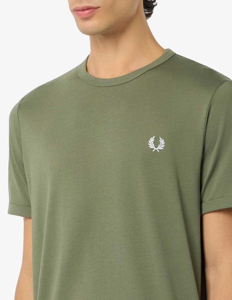 Fred Perry T-shirt ringer con logo - immagine 4 Fred Perry T-shirt ringer con logo - immagine 4