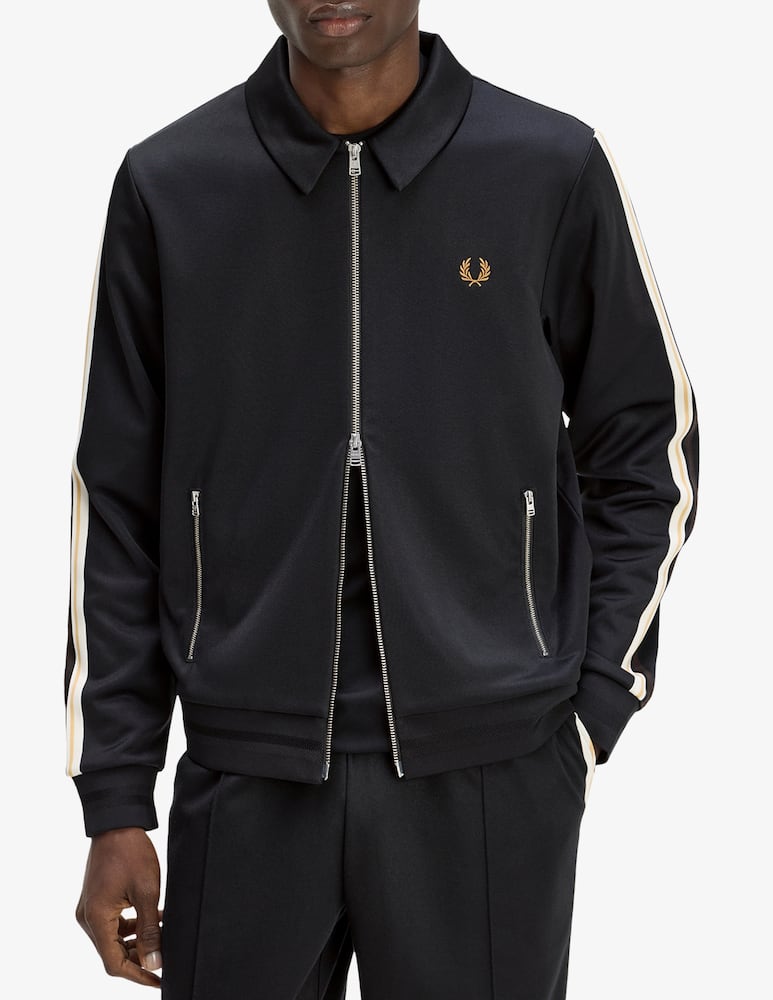 rinascente Fred Perry Zip-up sweatshirt with tipped tape