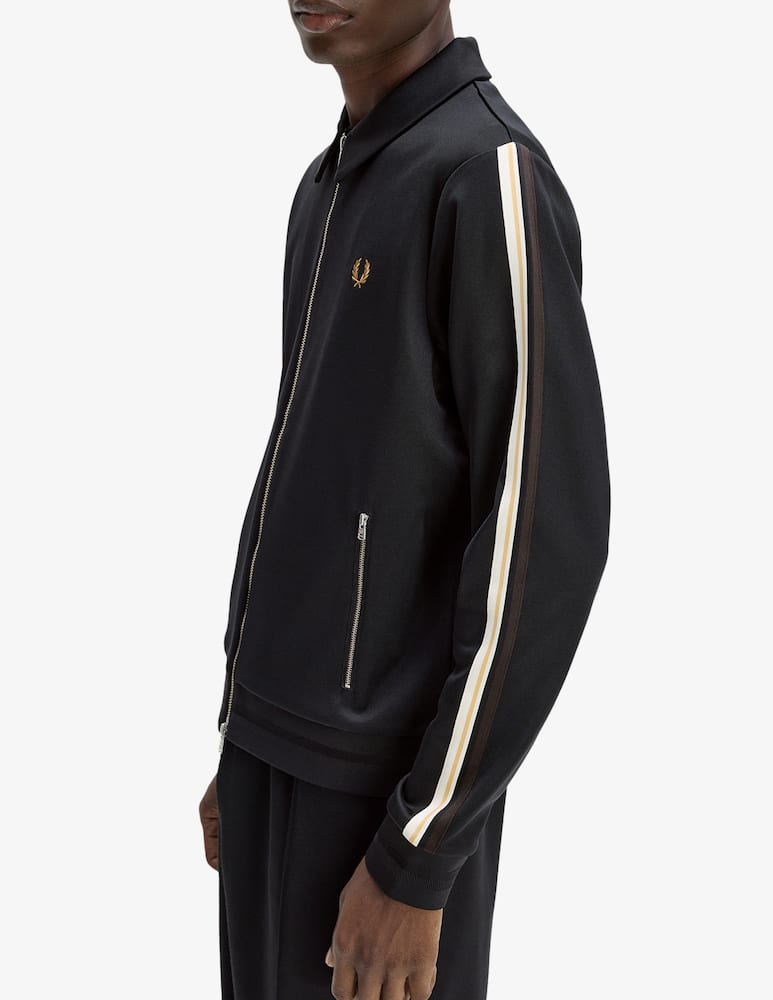rinascente Fred Perry Zip-up sweatshirt with tipped tape