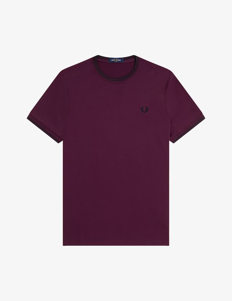 rinascente Fred Perry T-shirt con profili e logo