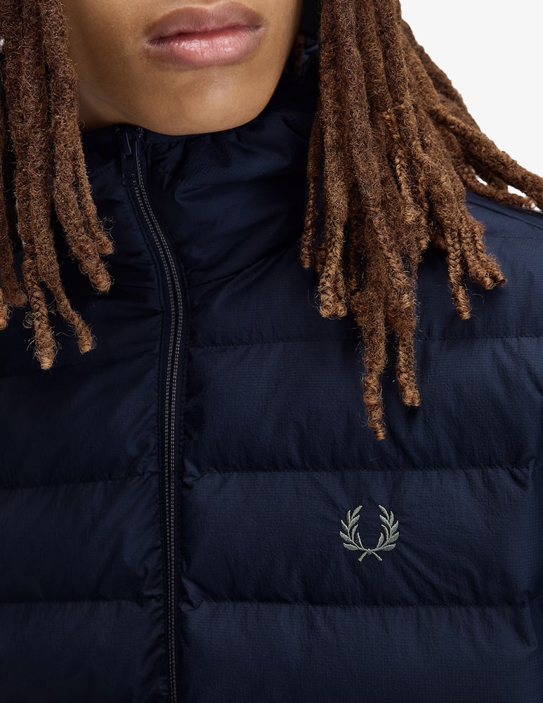 rinascente Fred Perry Hooded padded jacket