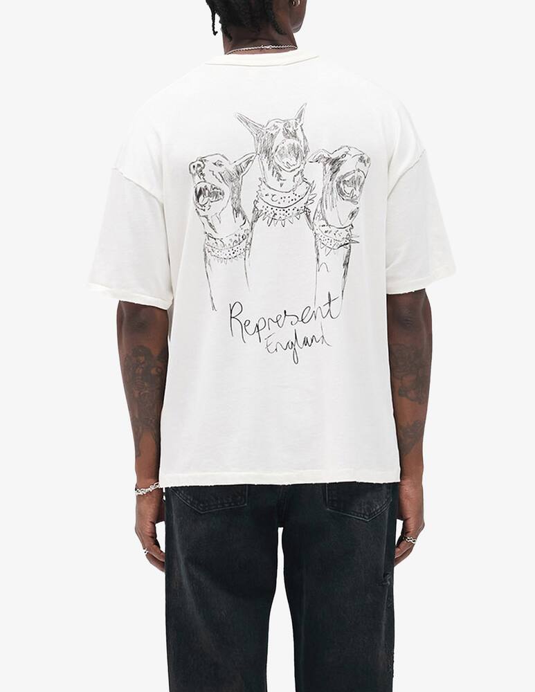 rinascente Represent T-shirt cani disegnati a mano