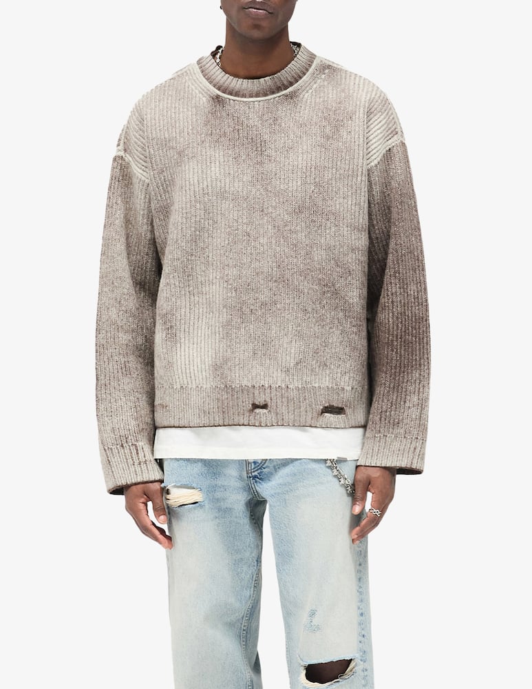 rinascente Represent Fade out crewneck jumper