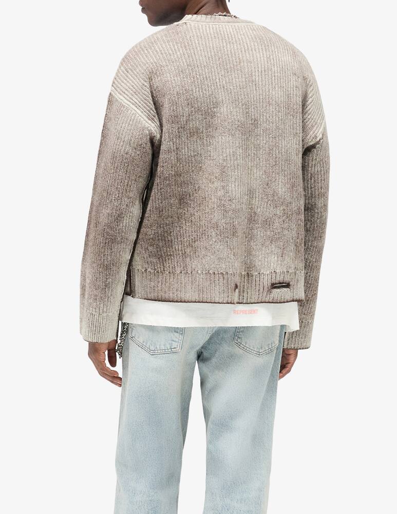 rinascente Represent Fade out crewneck jumper