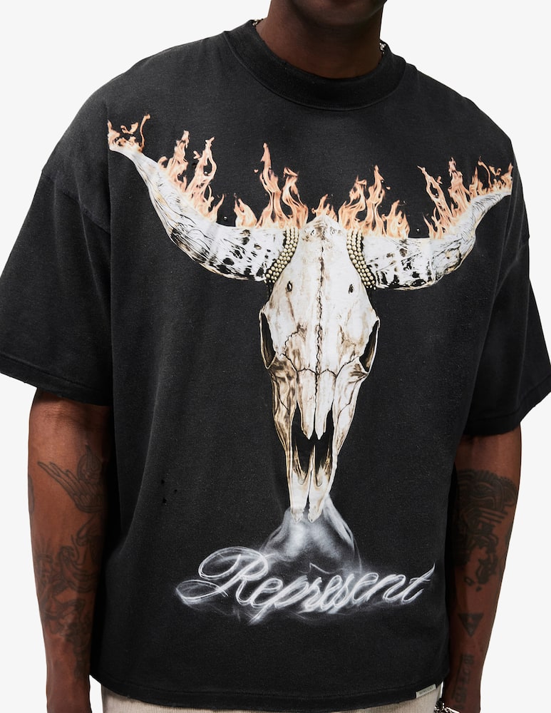 Represent British cowboys skull t-shirt - picture 4 Represent British cowboys skull t-shirt - picture 4