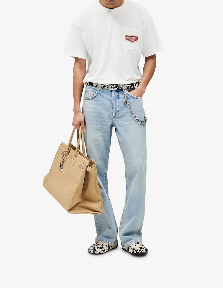 rinascente Represent Kick flare denim jeans