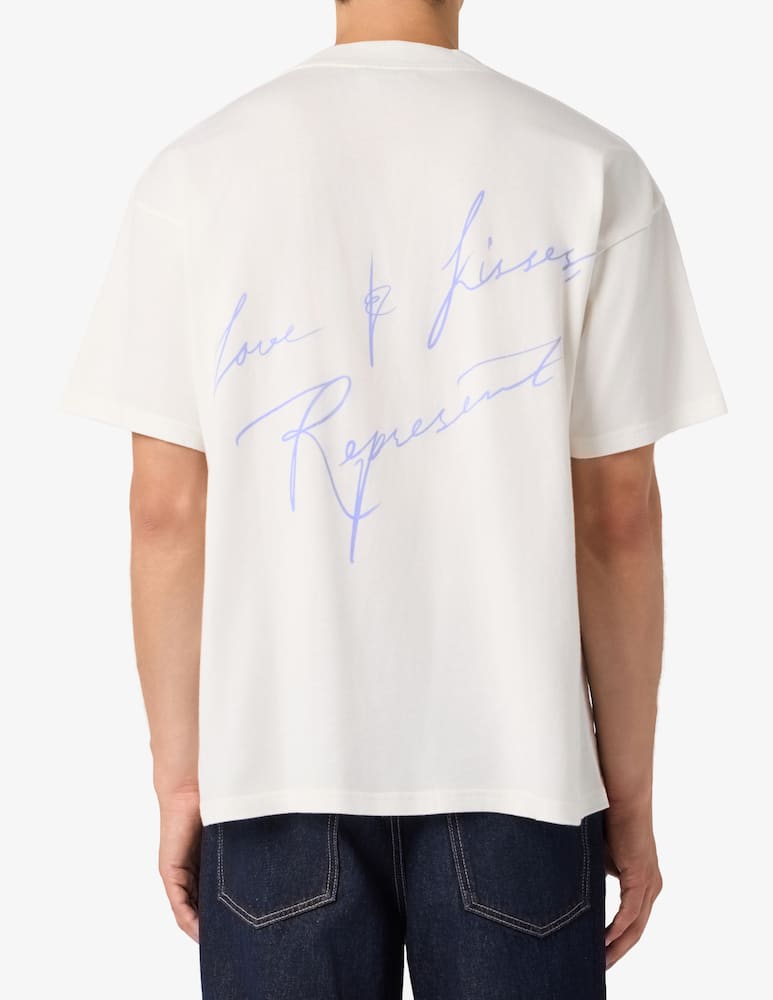 rinascente Represent T-shirt con stampa Love and Kisses